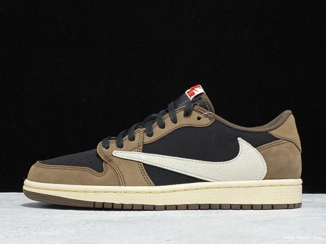 Mocha x SP Travis Dark Scott CQ4277-001 OG 1 Low Air Jordan 0729